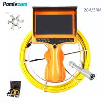Pipe Sewer Inspection Camera with DVR with 20M cable with counter Pipe Camera endoscope 23mm camera CR110-7DH 1000TVL 2024 - buy cheap