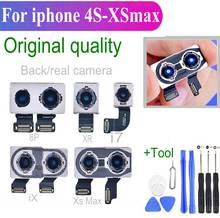 【 2month Warranty】 100% Original Back Rear Camera For iphone XS max X 8 4 4s 5 5s 5c SE 6 6s 7 plus Parts Main Lens Repair Flex 2024 - buy cheap