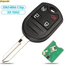 Jingyuqin Remote Car Key 315MHZ ID63 80bit For Ford Edge Escape Expedition Explorer Flex Fusion Mustan Taurus Mazda Tribute 4BTN 2024 - buy cheap