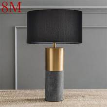 8M Modern Lamp Table  LED Black E27 Desk Lights Home Decorative For Foyer Living Room Office Bedroom 2024 - buy cheap