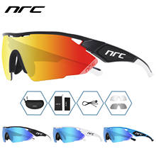 NRC Cycling Glasses 3Lens Mtb Road Bike Glasses UV400 Cycling Sunglasses TR90 Outdoor Sports Sunglasses Red Gafas Ciclismo Men 2024 - buy cheap