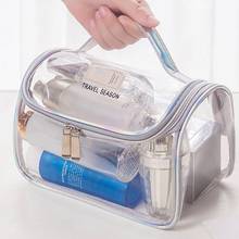 Women Lady Travel Transparent Makeup Bag Multifunctional Cosmetic Pouch Purse Casual Storage Organizer 2024 - buy cheap