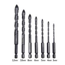 Hex Tile Drill Bits Hole Opener for Porcelain Ceramic Tile 3/4/5/6/8/10/12MM  2024 - buy cheap