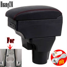 For Kia Rio JB armrest box central Store content box with cup holder ashtray USB RIO armrests box 2024 - buy cheap