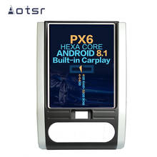 Aotsr tesla 10.4 vertical tela vertical android 8.1 carro dvd player multimídia navegação gps para nissan X-TRAIL 2007-2014 carplay 2024 - compre barato