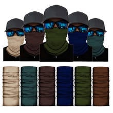 Multifunctional Bandana Solid Color Seamless Mask Scarf buffe Balaclava Outdoor Cycling Neck Gaiter Face Shield Fishing Headband 2024 - buy cheap