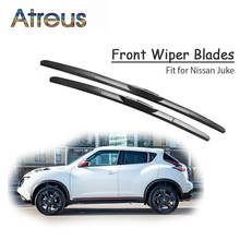 Atreus 2pcs High Quality Long Life Rubber Front Wiper Blades For Nissan Juke Accessories 2017 2016 2015 2014 2013 2012 2011 2010 2024 - buy cheap