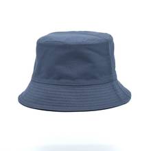 Fashion Black White Solid panama Bucket Hat Unisex Bob Caps Hip Hop Gorros Men women Summer Panama Cap Beach Sun Fishing Hat 2024 - buy cheap
