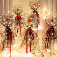 Balões decorativos infantis de luz led, decoração de festa de aniversário, bexiga, globos, suporte para decoração 2024 - compre barato