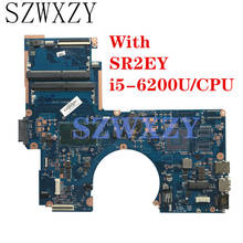 Szwxzy placa-mãe para computador portátil hp 15-au, sr2ey, I5-6200U/cpu 2016-2018, 2016-2018, 2016-001, dag34amb6d0 2024 - compre barato