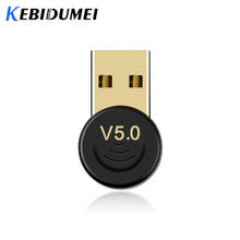 Kebidumei Bluetooth адаптер USB ключ для компьютера ПК беспроводной USB Bluetooth передатчик 5,0 музыкальный приемник Bluetooth адаптер 2024 - купить недорого