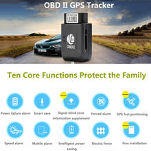 OBD II GPS Tracker 16PIN OBD Plug Play Car GSM OBD2 Real Tracking Device GPS locator Mini Car GPS Tracker 2024 - buy cheap