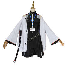 Hot Game Arknights New Staff Warlock LEIZI Cosplay Costume Uniform Halloween Costumes for Women Christmas Fancy Party Suits 2024 - buy cheap