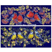 Red Sparrow and tit birds patterns Counted Cross Stitch 11CT 14CT 18CT DIY Chinese Cross Stitch Kits Embroidery Needlework Sets 2024 - buy cheap