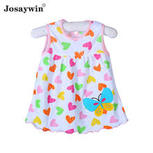 Josaywin Children Clothes Baby Dress for Girls Kids Cute Vestido Casual Multi-style Sleeveless Flowers Princess Dresses 1-3Years 2024 - buy cheap