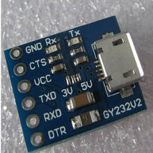 Free shipping 5Pcs USB to TTL FT232RL communication module flash board GY232V2 MICRO FT232RL USB 2024 - buy cheap