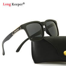 LongKeeper 2020 Fashion TR90 Sport Sunglasses Men Polarized UV400 Coating Mirrored Driving Fishing Sun Glasses Oculos Eyewear 2024 - buy cheap