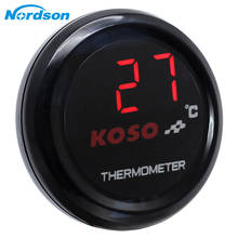 Nordson Universal Motorcycle Thermometer Instruments Water Temp Temperature Digital Display Gauge Meter For Xmax 300 250 125 2024 - buy cheap