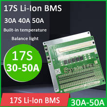 3S ~ 17S 60V 30A 40A 50A 18650 Li-ion Lithium Battery Protection Board BMS balance W Temperature 3S 4S 6S 7S 10S 13S 14S 16S 2024 - buy cheap