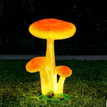 Novelty Landscape Mushroom Light Villa Garden Courtyard Mushroom Shape Lawn Light Public Square Park Real Estate Decoration Lamp 2024 - buy cheap