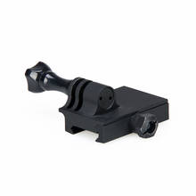 PPT AirSoft Sport Camera Mount for Picatinny Rail 21.2MM 6063 Aluminum HK24-0211 2024 - buy cheap