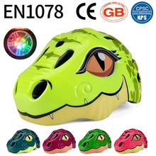 5-10 Years Children's Bike Helmets High Density Cartoon Dinosaur Skating Child Cycling Riding Bicycle Kids Helmet Sports Skating 2024 - buy cheap