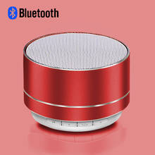 CHYI Metal Wireless Bluetooth Speaker Support TF Card Mini Music Play Loudspeaker Portable Subwoof With Mic Speakers For Gift 2024 - buy cheap