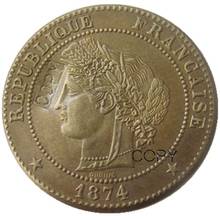 Francia 1874 K 1885 A 5 centímetros copia monedas 2024 - compra barato