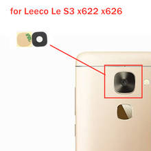 Lente de Cristal para cámara trasera Leeco Le S3 X622 X626, pieza de repuesto para reparación de Letv Le S3, con pegamento, 2 unidades 2024 - compra barato