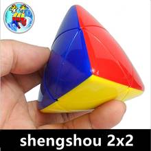 Shengshou-cubo mágico 2x2x2, cubo mágico Mastermorphix 2x2x2, Cubo de velocidad de bola de masa de arroz, cubo rompecabezas shengshou 2x2 Mastermorphix 2024 - compra barato