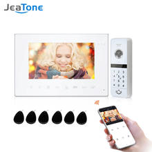 Jeatone Wireless Wifi Video Intercom System Smart Video Door Phone for Apartment 7 inch Full 960p Screen Support Password Unlock 2024 - buy cheap