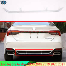 For Toyota Avalon XX50 2018 2019 2020 ABS Chrome Rear Bumper Skid Protector Guard Plate accessories 2024 - buy cheap