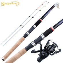 Sougayilang 2.7m/3.0m/3.3m  Feeder Fishing Rod Portable  Telescopic Professional High Carbon  Carp Lure Weight 120-180g De Pesca 2024 - buy cheap