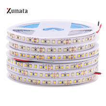 Fita de led, 5m, dc 12v, 24v, smd2835, flexível, 240 leds/m, à prova d'água, fita para decoração de casa 2024 - compre barato