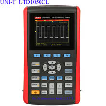 Osciloscopios de almacenamiento Digital de mano UNI-T UTD1050CL, pantalla Digital LCD de 3,5 pulgadas, totalmente a escala automática, con multímetro 2024 - compra barato