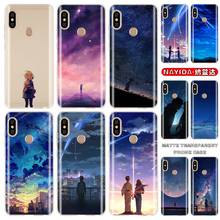 Silicone Case For Xiaomi Redmi 10 9a 7a 8a Note 10 9 8 7 Pro Max 10s 9s 8T Prime 9at 5G Fashion Cover starry day anime Fundas 2024 - buy cheap