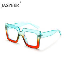 JASPEER Square Computer Glasses Anti Blue Ray Glasses Blue Light Blocking Eyeglasses Optical Gaming Filter Eyewear 2024 - buy cheap