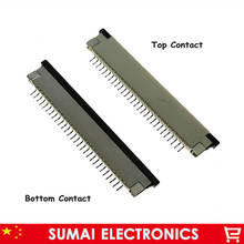 Muestra 28Pin conector FPC FFC hembra 28 pin 1,0mm flex toma de cable para interfaz de pantalla LCD! ROHS 28 P 2024 - compra barato