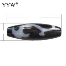 Natural Tibetan Agates Onyx Dzi Beads Jewelry Lot Oval Ruyi Two Tone Natural Tibetan Agates Dzi Beads Retro Jewelry Accessories 2024 - buy cheap