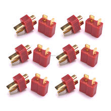 5Pairs / 10pairs RC Lipo Battery Helicopter T Plug Dean Connectors Male Female for Deans (10pair) 2024 - buy cheap