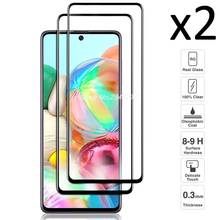 2pcs Tempered Glass for Samsung Galaxy A71 A51 A41 A31 A21 A21s A11 A01 Screen Protector Glass Protective Armored Safety Film 2024 - buy cheap