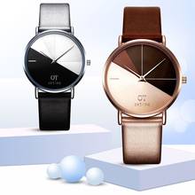 Women's Creative Fashion Watch Women's Student Watch Men Women Leather Strap Analog Quartz Wristwatches Fashion Casual Watch 2024 - buy cheap