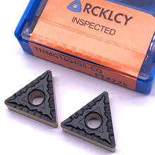 10 piezas RCKLCY TNMG160408 CQ FT4225, herramienta de torneado externo, inserto de carburo de cuchilla CNC, mecanizado para acero 2024 - compra barato