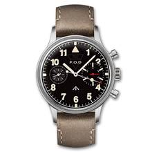 MERKUR Mens Chronograph Watches Luxury Men Watch Hand Wind Mechanical Wristwatch Sport Pilot C3 Luminous 30M Waterproof Sapphire 2024 - buy cheap