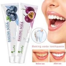 Pasta de dientes Natural para eliminación de manchas, blanqueador, sangrado de encías, pasta de dientes, limpieza Dental, cuidado bucal, 1 unidad 2024 - compra barato