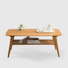  Japanese-style coffee table small apartment low table living room Nan bamboo Nordic coffee table simple household tea table 2024 - buy cheap