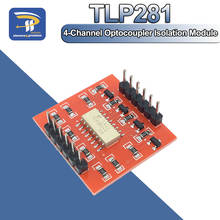 Módulo IC optoaislador TLP281 de 4 canales para placa de expansión Arduino, aislamiento de optoacoplador de alto y bajo nivel, 4 canales 2024 - compra barato