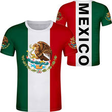 Os estados unidos do méxico masculino juventude personalizado nome número mex menino t camisa nação bandeira mx espanhol mexicano impressão foto roupas 2024 - compre barato