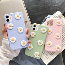 Korea Cute 3D Little Daisies Flower Soft Case for Huawei P Smart Z P40 Lite P30 P20 P10 Selfie P9 P8 Lite 2017 TPU Phone Cover 2024 - compre barato