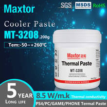 Maxtor Thermal Paste 8.5W/m-k 3208 PC CPU GPU PS4 Computer 5G MCU Equipment Cooler fan thermal heatsink grease 2024 - buy cheap